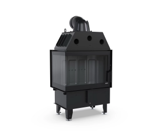 wkład DEFRO HOME INTRA SM BL  - DEFRO HOME INTRA SM BL czarny ceramiton